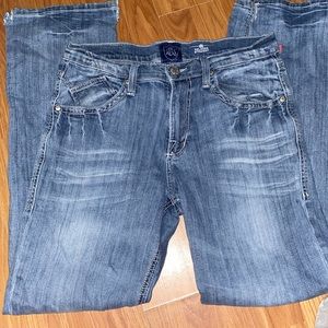 Rock & republic relaxed straight jeans
